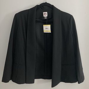 NWT Anne Klein Women’s Black Blazer